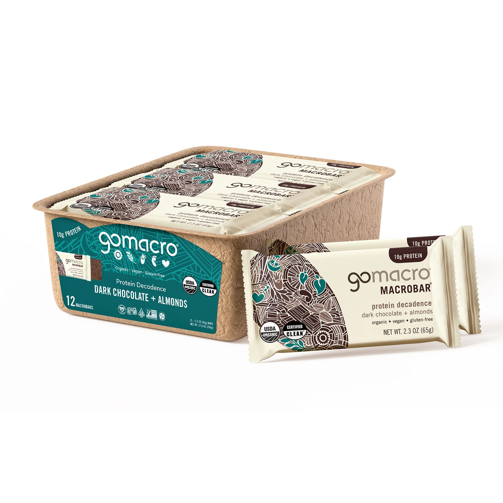 Dark Chocolate + Almonds MacroBar - Image 4