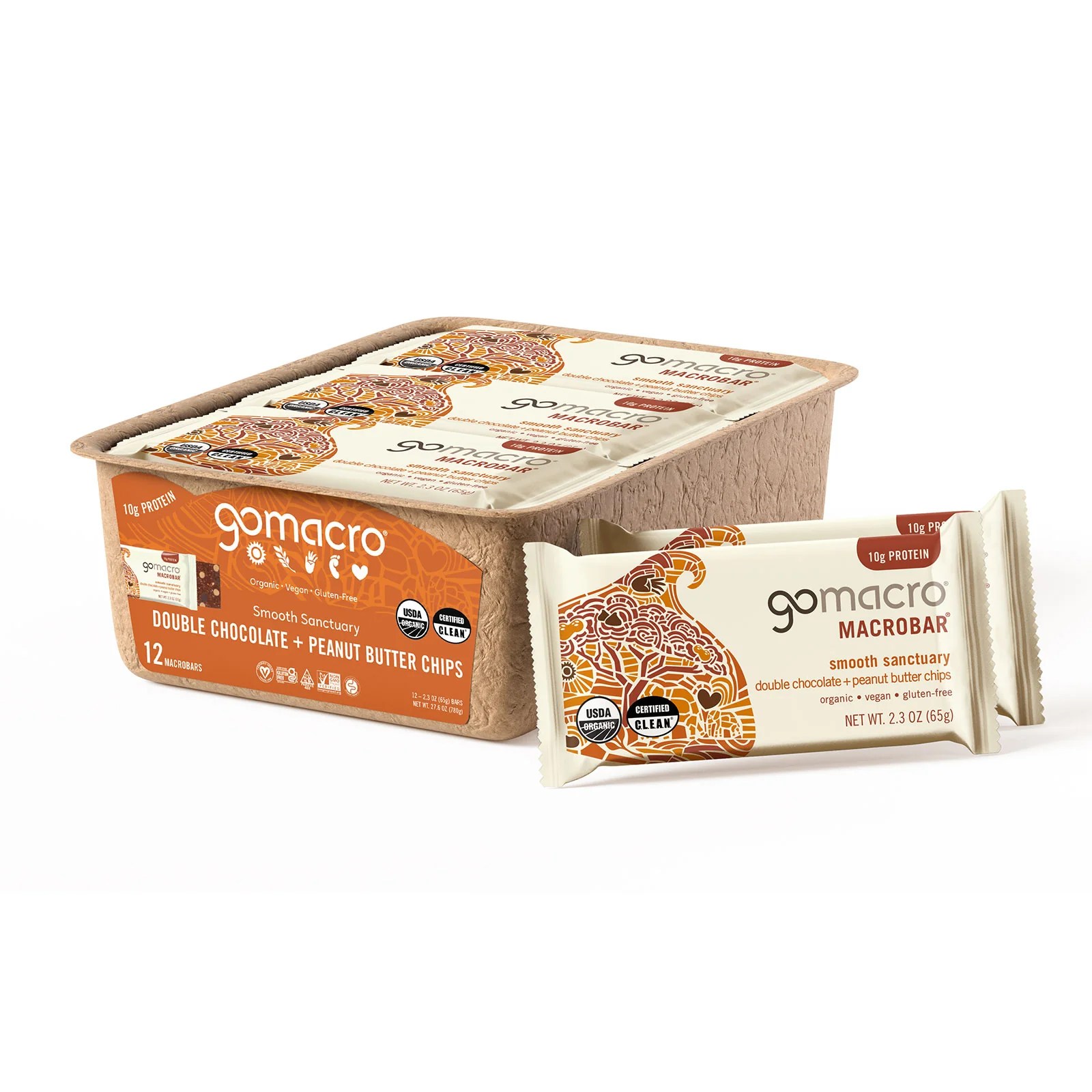 Double Chocolate + Peanut Butter Chips MacroBar - Image 4