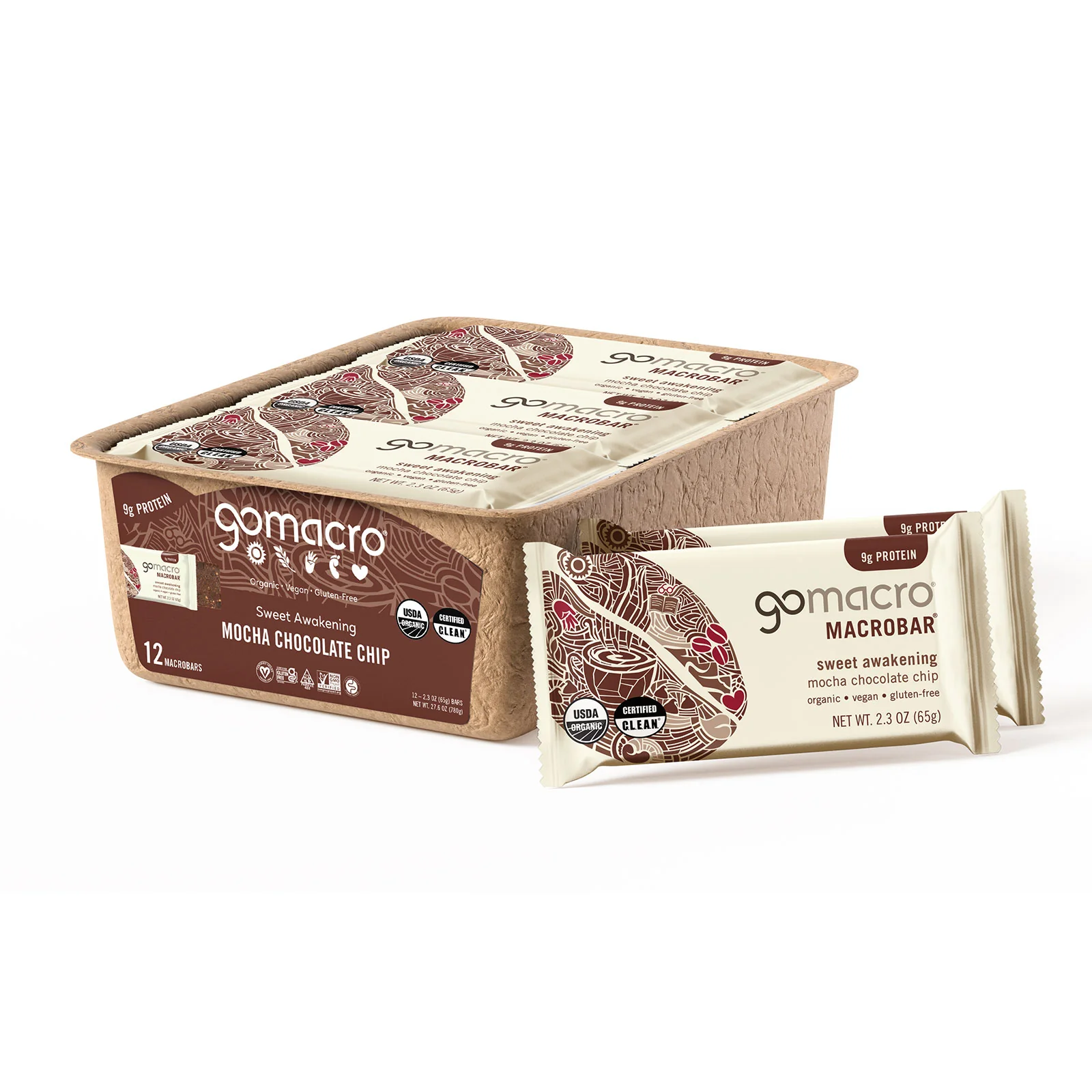 Mocha Chocolate Chip MacroBar - Image 4